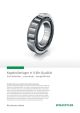 Kegelrollenlager in X-life-Qualität - Hoch belastbar – zuverlässig – energieeffizient