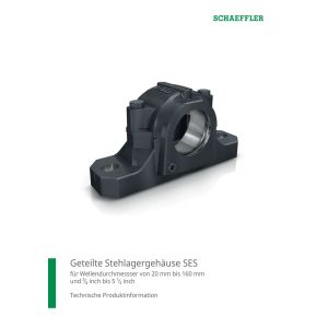 Geteilte Stehlagergehäuse SES